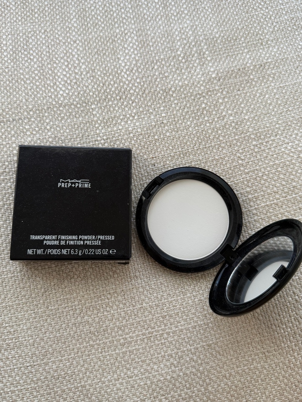 Discontinued Mac Prep and Prime pressed powder